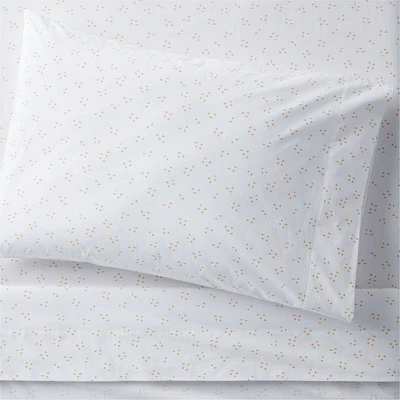 Cozy Cloud Twinkle Savannah Yellow Washed Organic Cotton Kids Twin Sheet Set