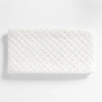 Cozy Cloud Twinkle Willow Green Washed Organic Cotton Baby Changing Pad Cover