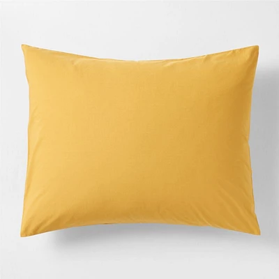 Cozy Cloud Savannah Yellow Washed Organic Cotton Kids Pillow Sham