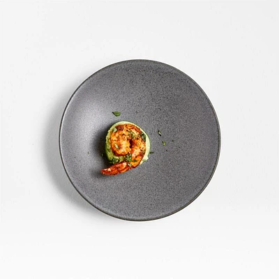 Craft Charcoal Grey Stoneware Appetizer Plate