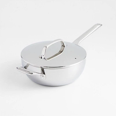 Crate & Barrel EvenCook Core ® 3.5 Qt. Ceramic Non-Stick Everyday Pan with Lid