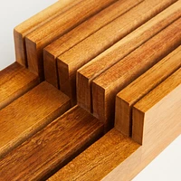 Crate & Barrel 7-Slot In-Drawer Knife Block