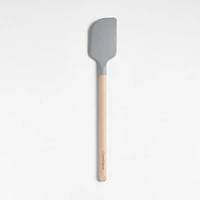 Crate & Barrel Wood and Silicone Spatula