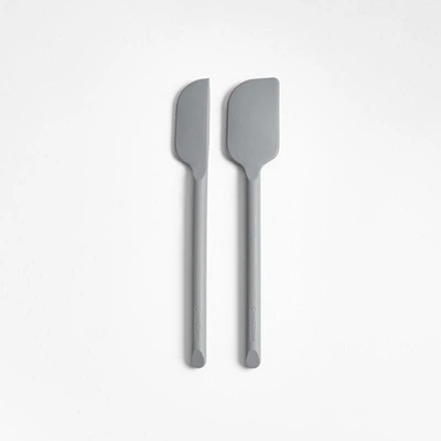 Crate & Barrel Silicone Mini Scraper Spatulas