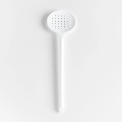 Crate & Barrel Silicone Slotted Spoon