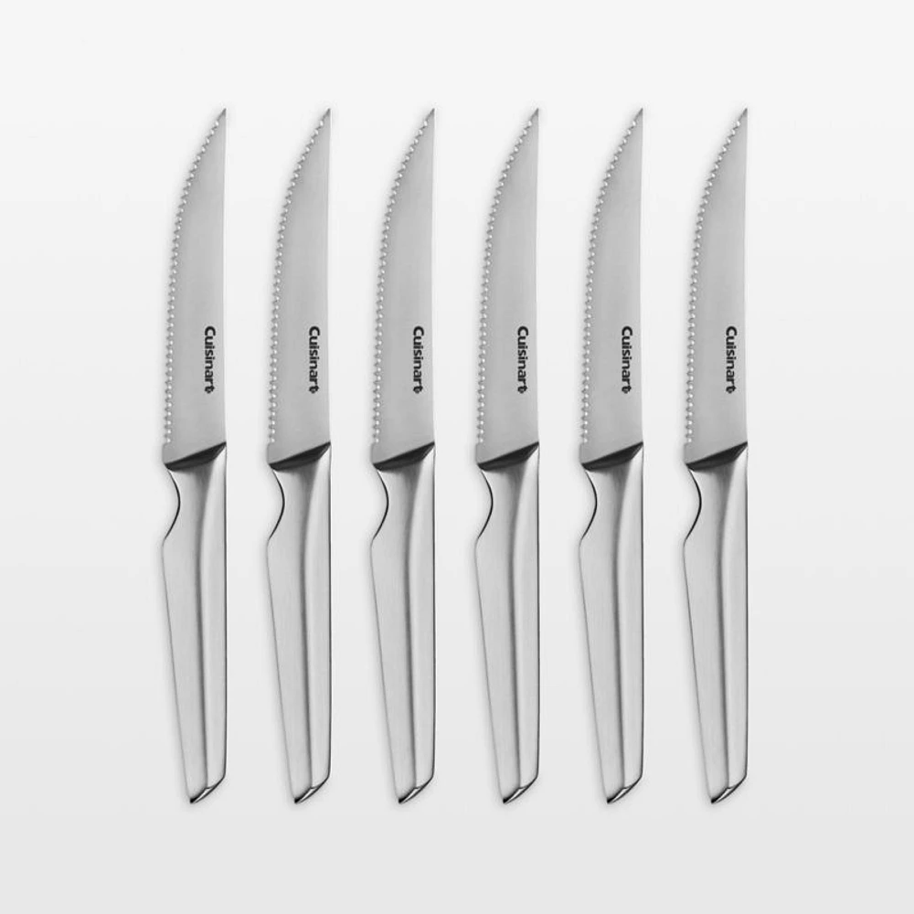 Cuisinart ® Elite Stainless Steel 6-piece Steak Knife Set