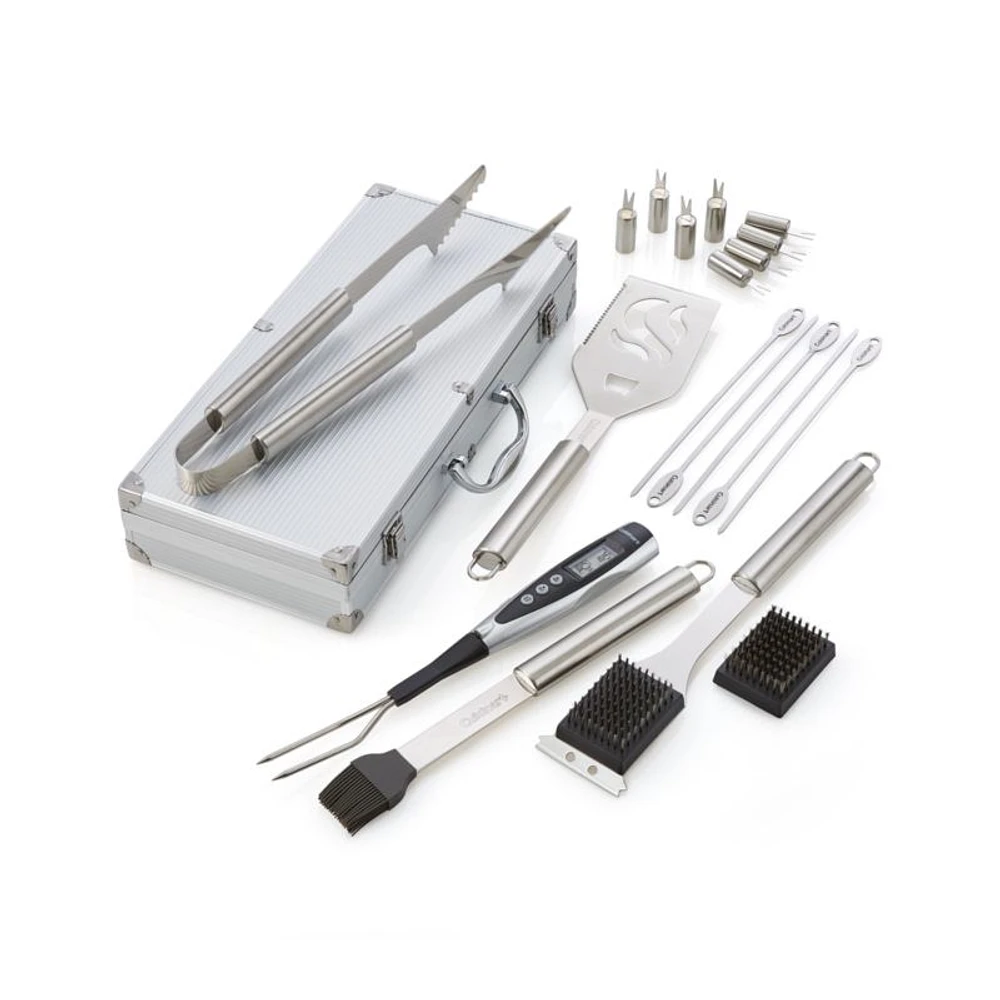 Cuisinart® 20-Piece Stainless Steel Grill Set