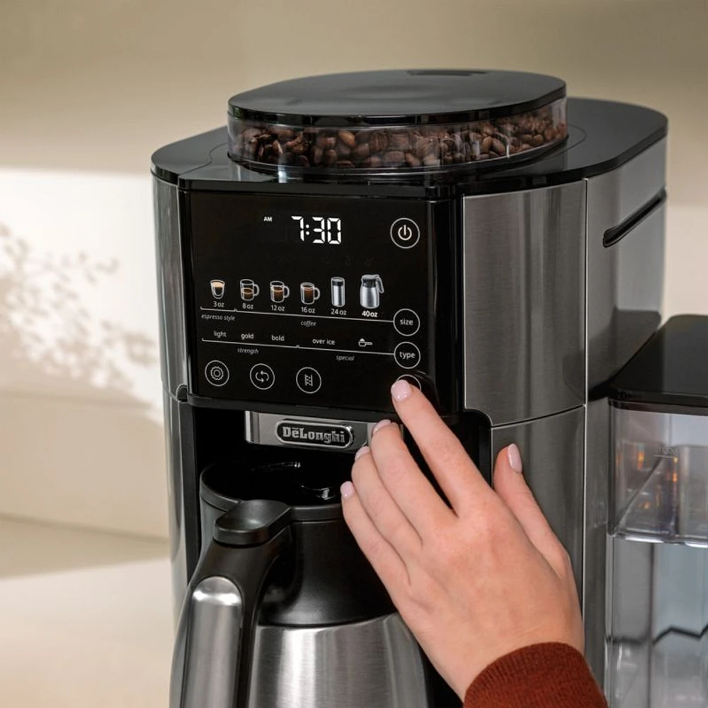 De'Longhi ® TrueBrew ™ Automatic Coffee Maker with Thermal Carafe