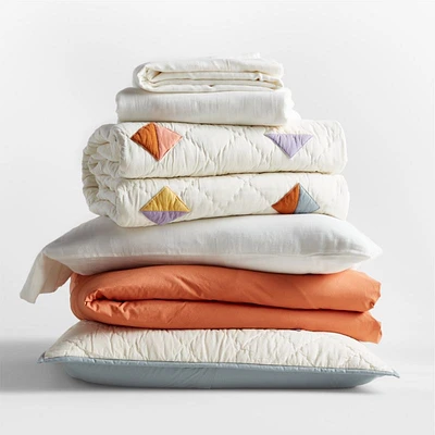 Geo Diamond Kids Organic Cotton Twin Quilt
