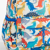 Dreamer Dino Party Small Kids Backpack with Side Pockets