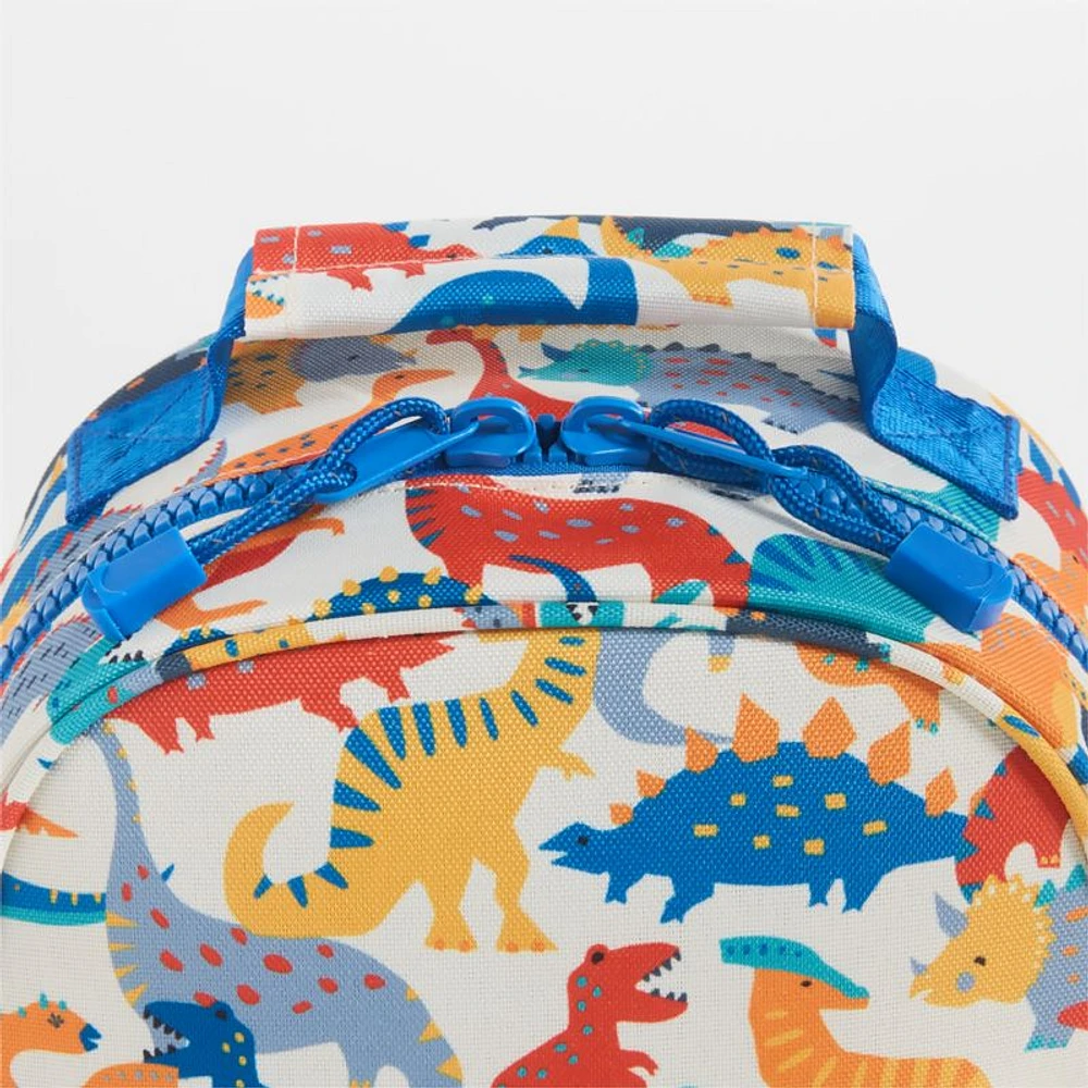 Dreamer Dino Party Small Kids Backpack with Side Pockets