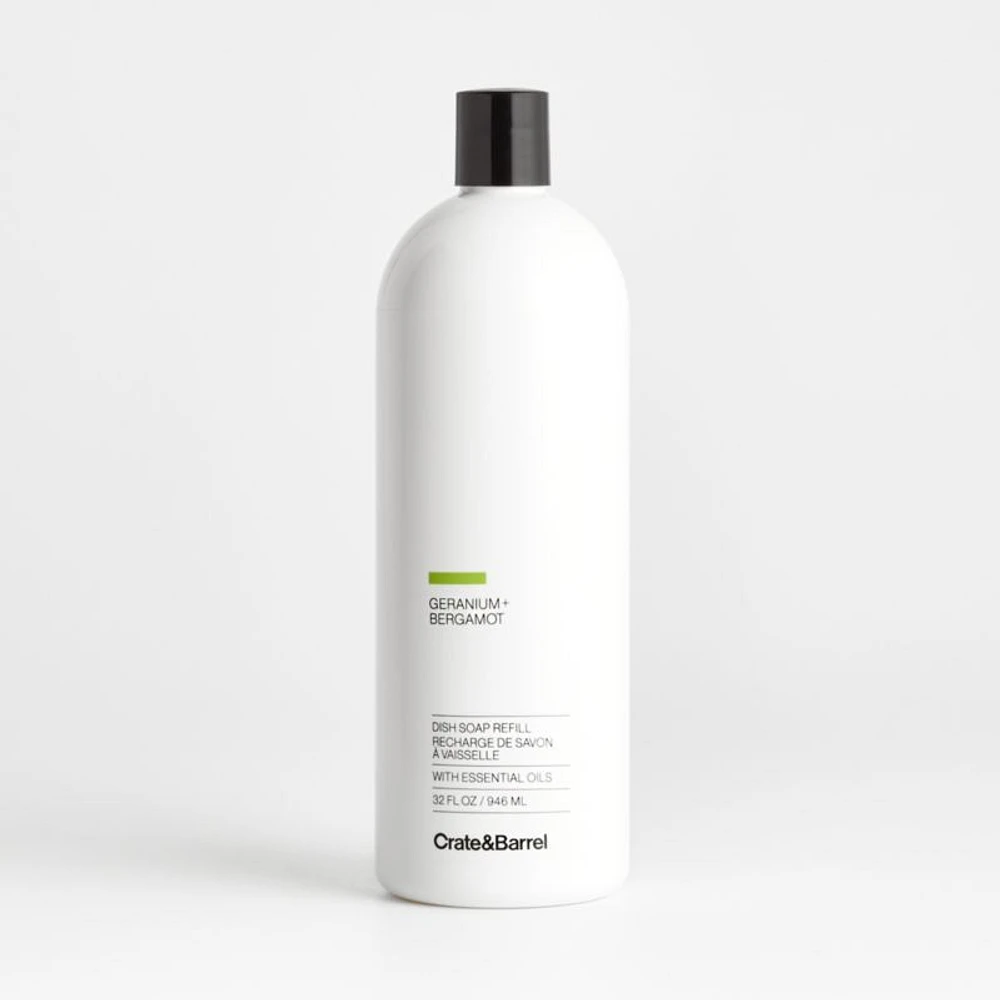 Geranium + Bergamot 32-oz. Dish Soap Refill