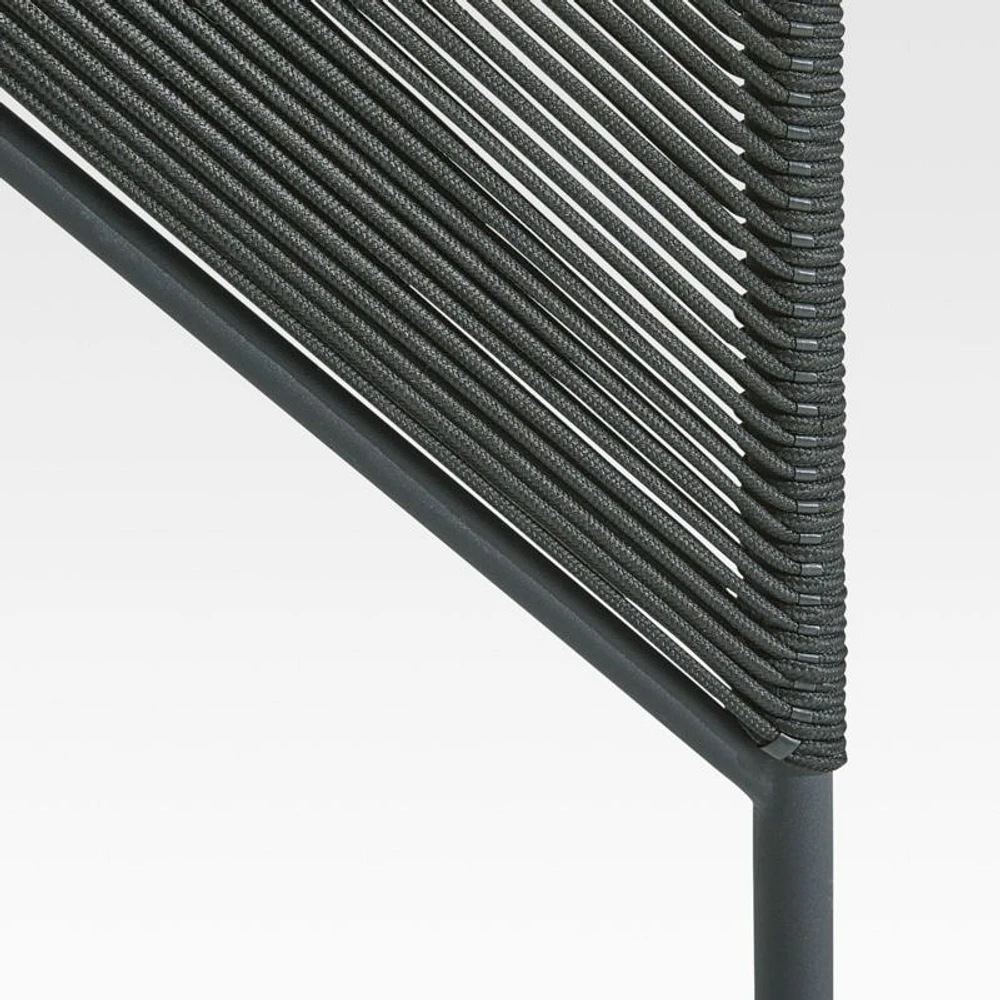 Dorado Black Small Space Outdoor Dining Table