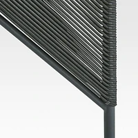 Dorado Black Small Space Outdoor Dining Table