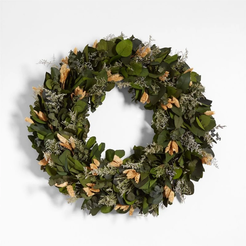 Dried Greenery Wreath