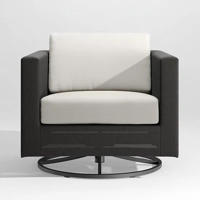 Replacement White Cushion for Dune Swivel Lounge Chair