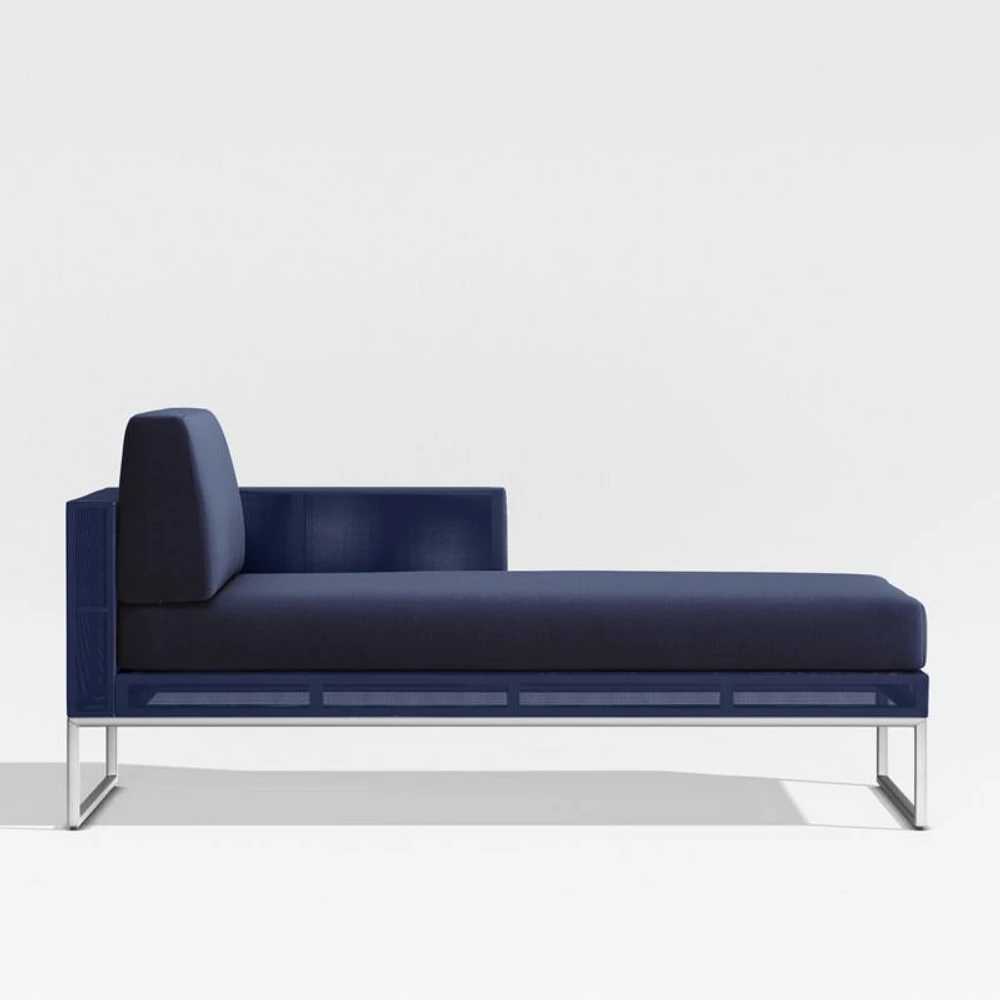Replacement Navy Cushion for Dune Right Arm Chaise Lounge
