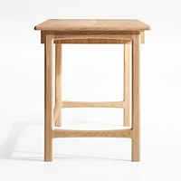Elias 48" Natural Elm Wood Desk