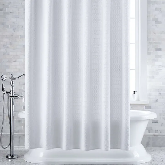 Emery Cotton Matelasse Shower Curtain