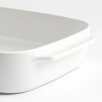 Emile Henry x Crate & Barrel 9"x13" Cream Ceramic Baking Dish