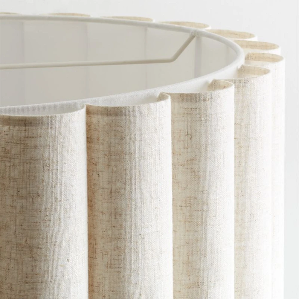 Emme Pleated Linen 23" Kids Pendant Ceiling Light