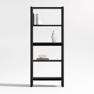 Emmer Charcoal Oak Bookcase