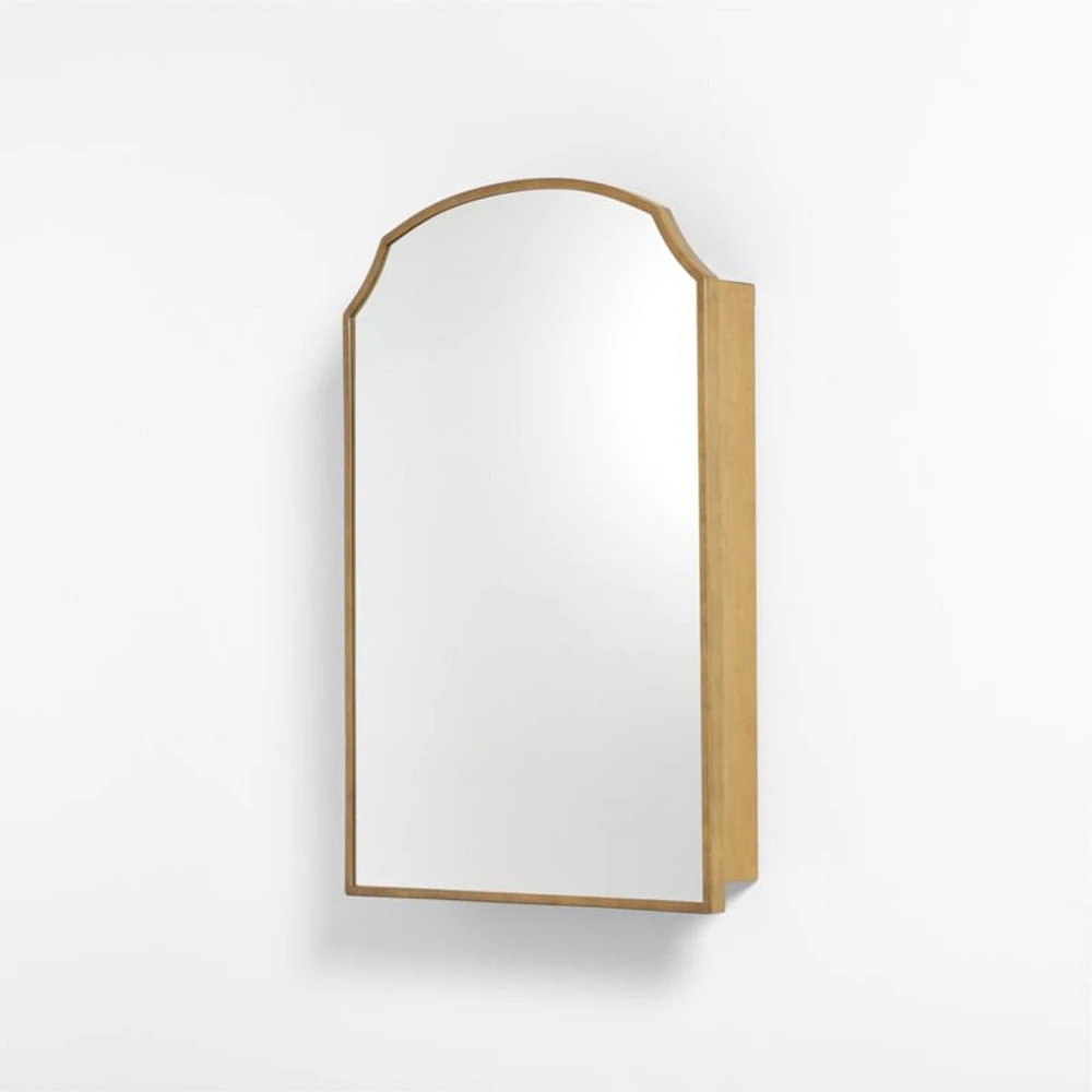 Emmy Brass Metal Medcine Cabinet Bathroom Medicine Cabinet 36.25"x24.5"