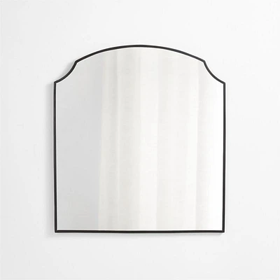 Emmy Black Wall Mirror 36"x40"
