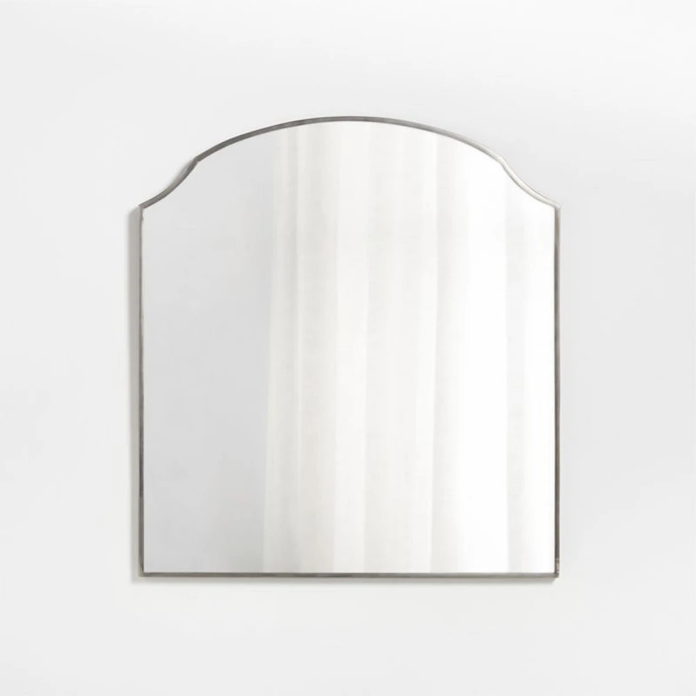 Emmy Pewter Wall Mirror 36"x40"