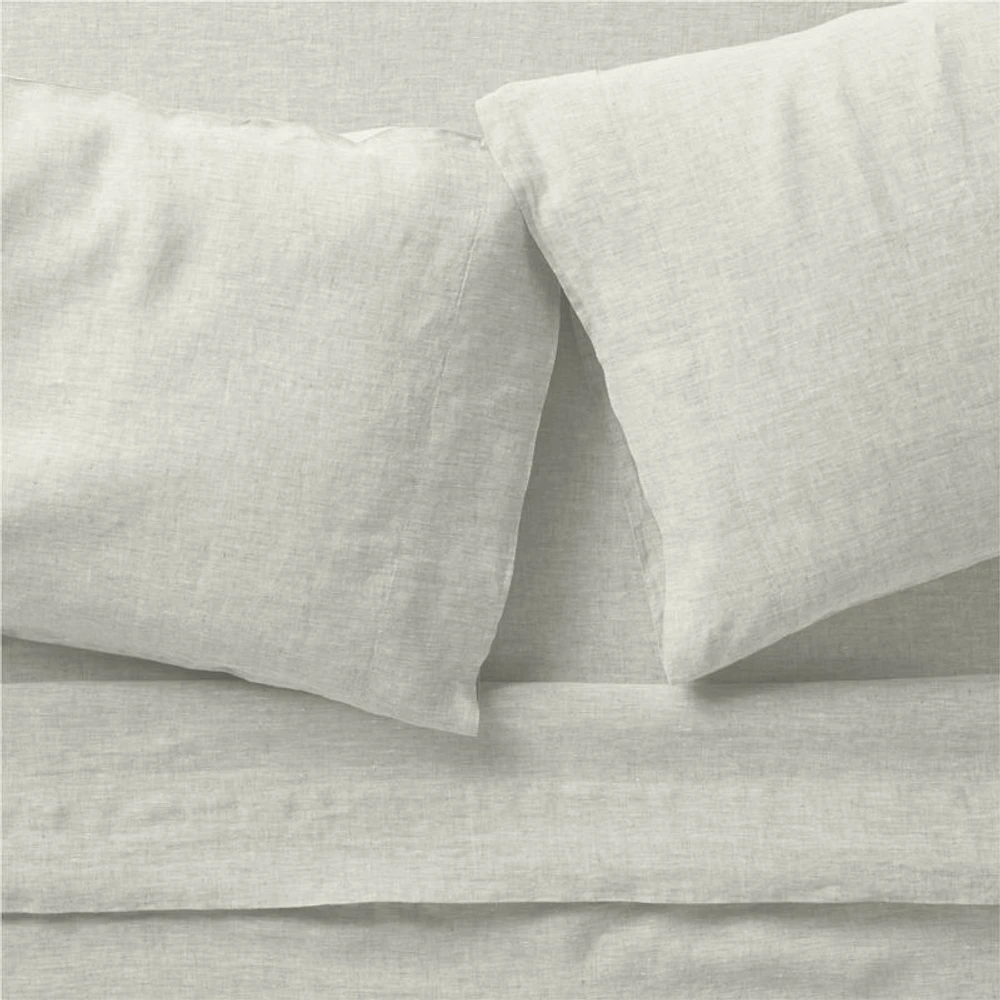 Aire Natural EUROPEAN FLAX ™-Certified Linen Warm Natural Twin/Twin XL Bed Sheet Set