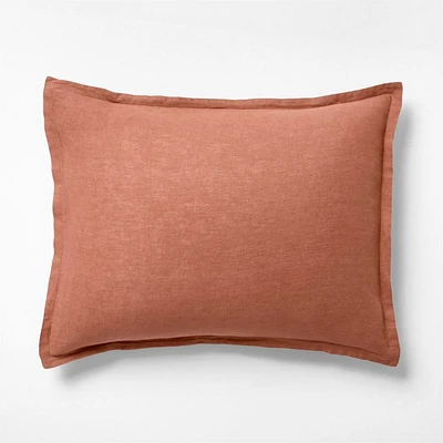 Aire Natural EUROPEAN FLAX ™-Certified Linen Copper Standard Bed Pillow Sham