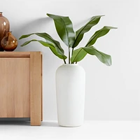 Faux Green Banana Leaf Stem 66"