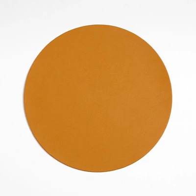 Rizzo Round Reversible Faux Leather Placemat