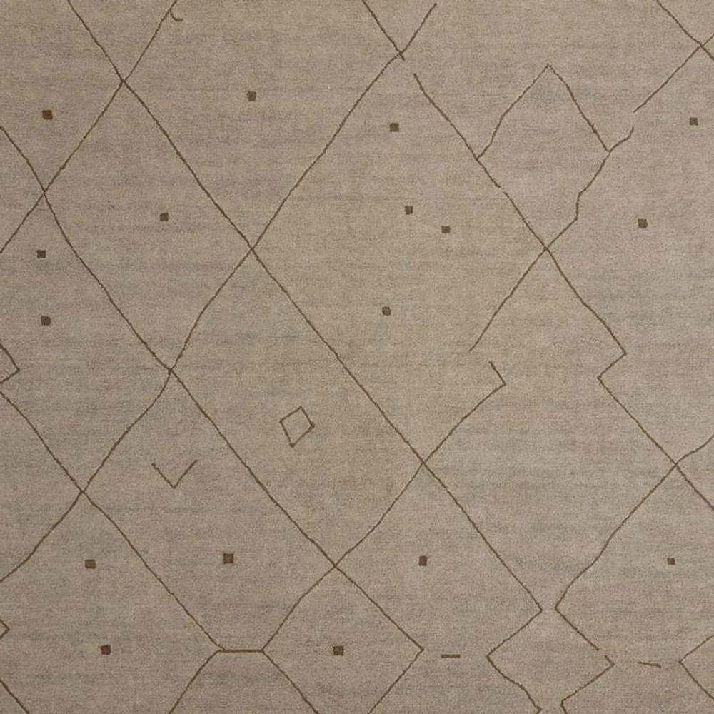 Fez Performance Hand-Tufted Charcoal Grey Area Rug 8'x10'