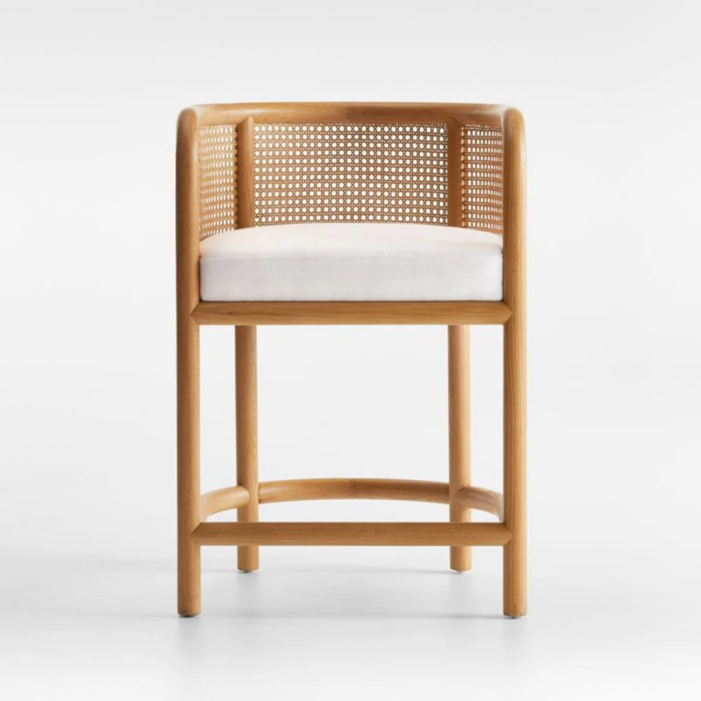 Fields Natural Cane Counter Stool by Leanne Ford