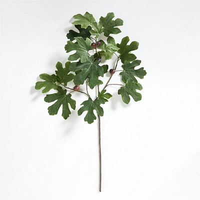 Faux Fig Leaf Stem 60"