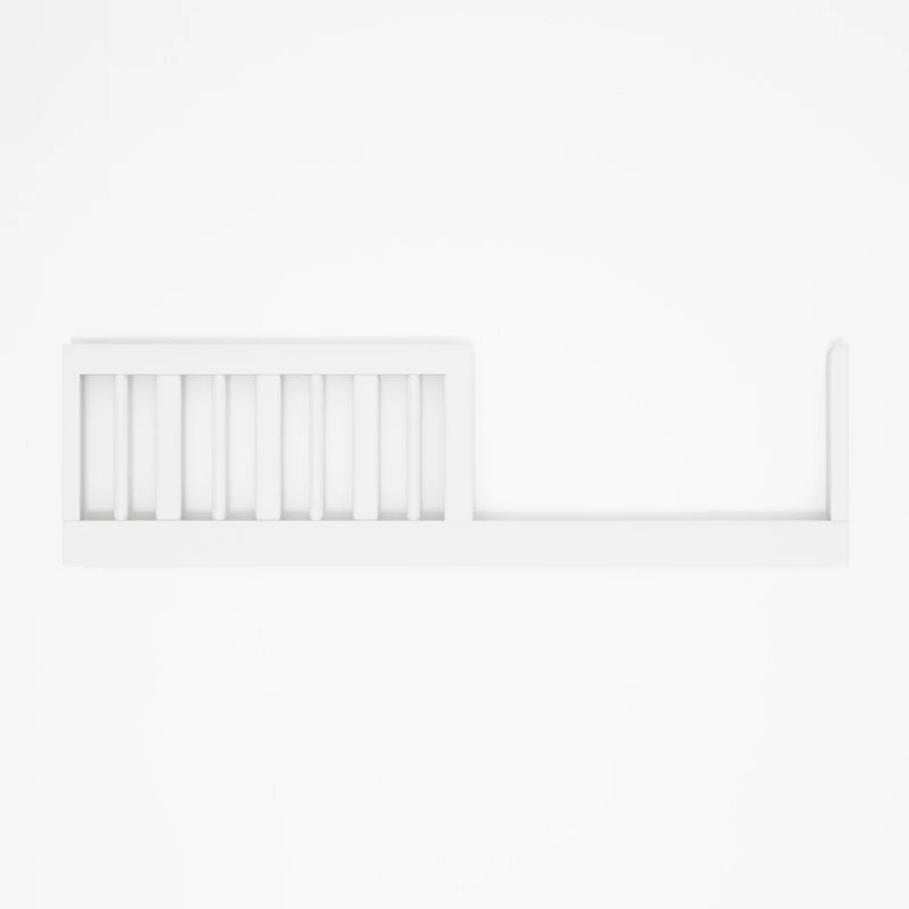 Finn Wood Convertible Baby Crib with Toddler Bed Rail