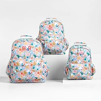 Flower Garden Small Kids Backpack with Side Pockets