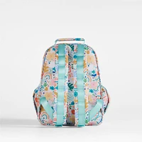Flower Garden Small Kids Backpack with Side Pockets