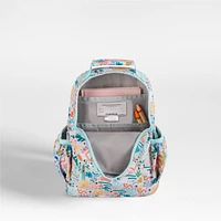 Flower Garden Small Kids Backpack with Side Pockets