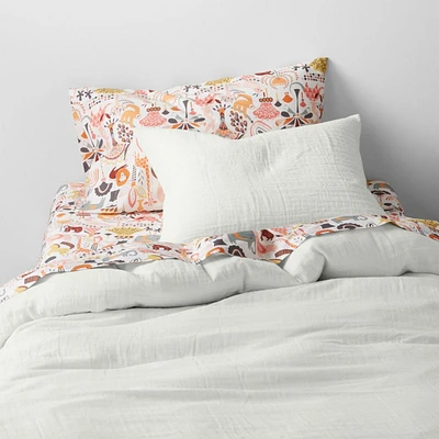 Supersoft Pampas Ivory Organic Cotton Gauze Kids Twin Duvet Cover