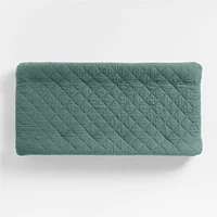 Supersoft Cool Pine Organic Cotton Gauze Baby Changing Pad Cover