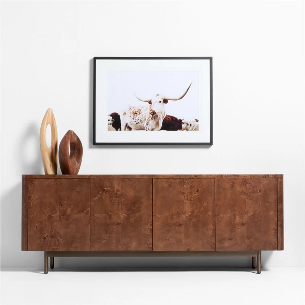 "Freckled Frank" by Addison Jones 38.75"x28.75" Framed Photography Print