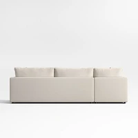 Gather Deep 2-Piece Sectional Sofa with Chaise Lounge