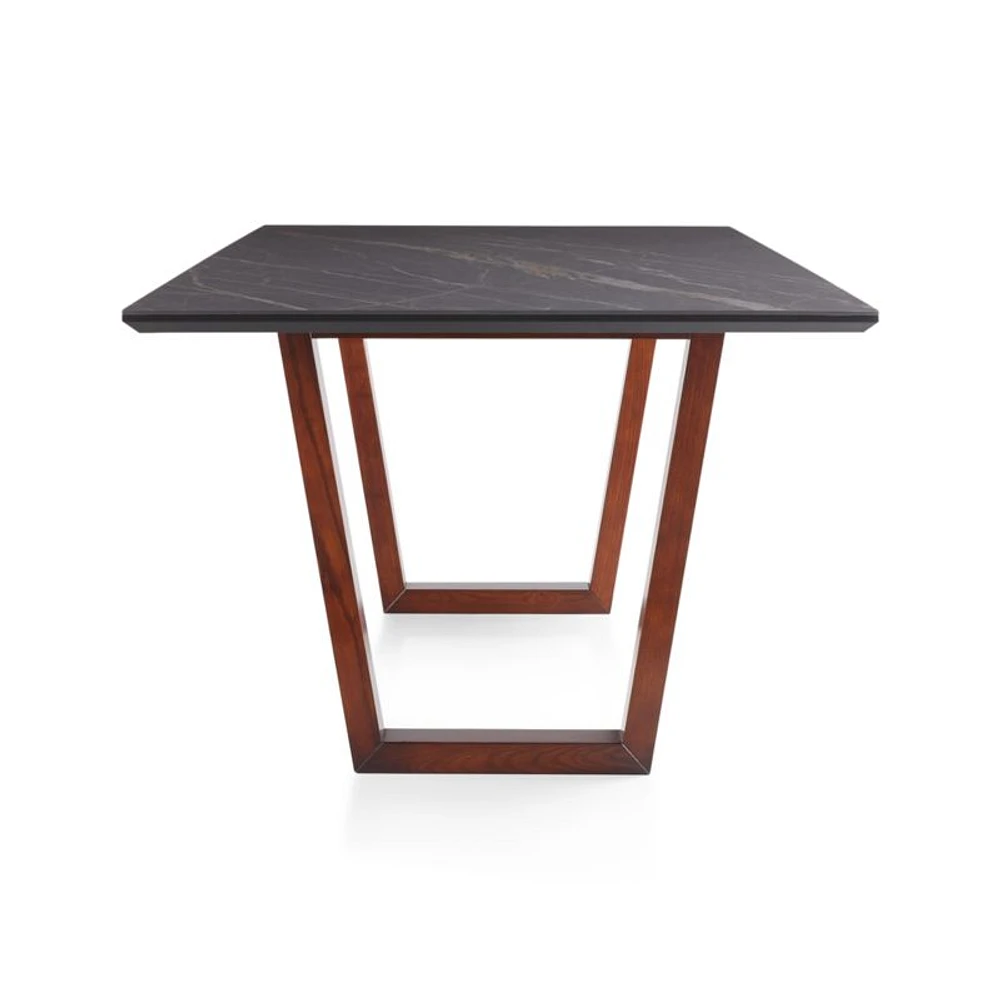 Giada 79" Black Porcelain Table