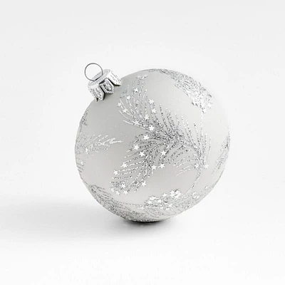 Glitter Shooting Star Ball Christmas Ornament, Set of 4