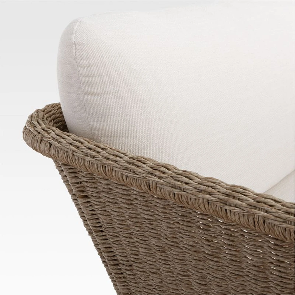 Grotta 74" Outdoor Wicker Sofa