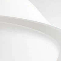 Giulia Glass 20" Kids Semi-Flush Mount Ceiling Light