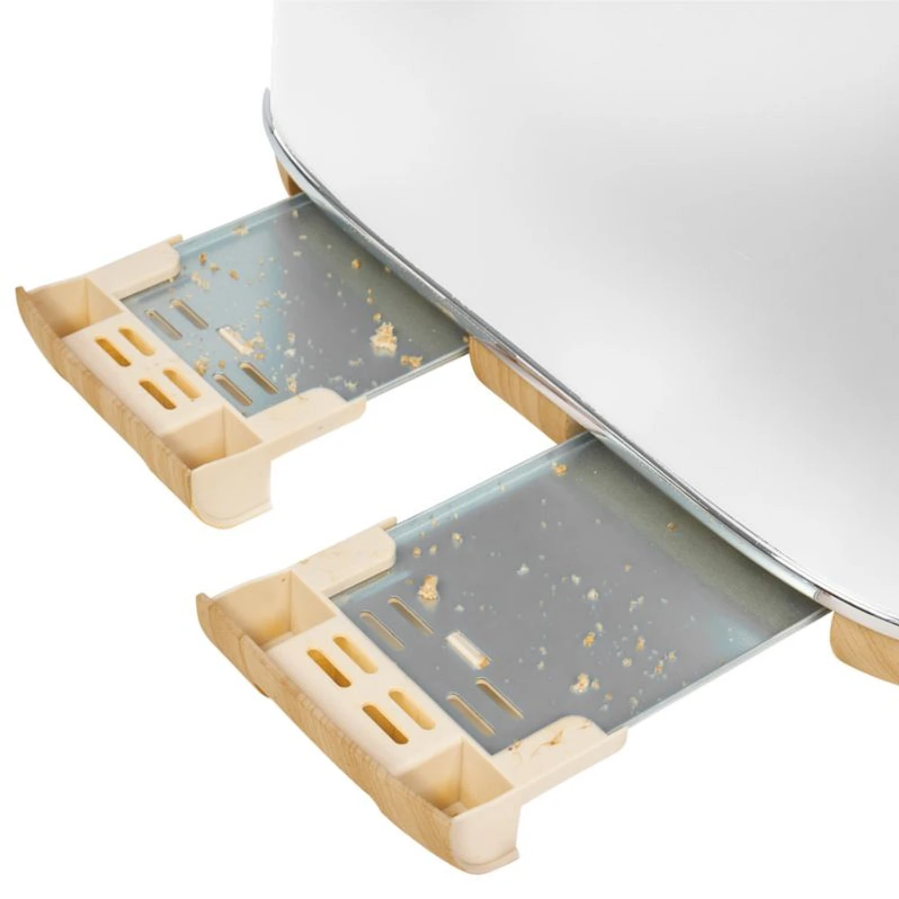 HADEN Dorchester 4- Slice Matte White Toaster