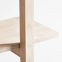 Haldeman Pine Wood Open Bookcase by Leanne Ford